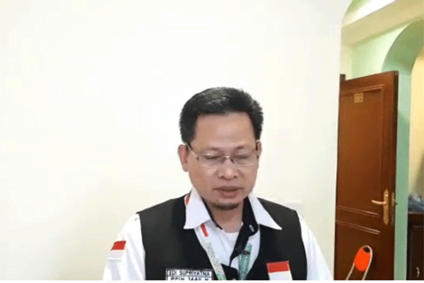 Kepala Seksi Layanan Kesehatan Daerah Kerja Madinah Dokter Edi Supriyatna 