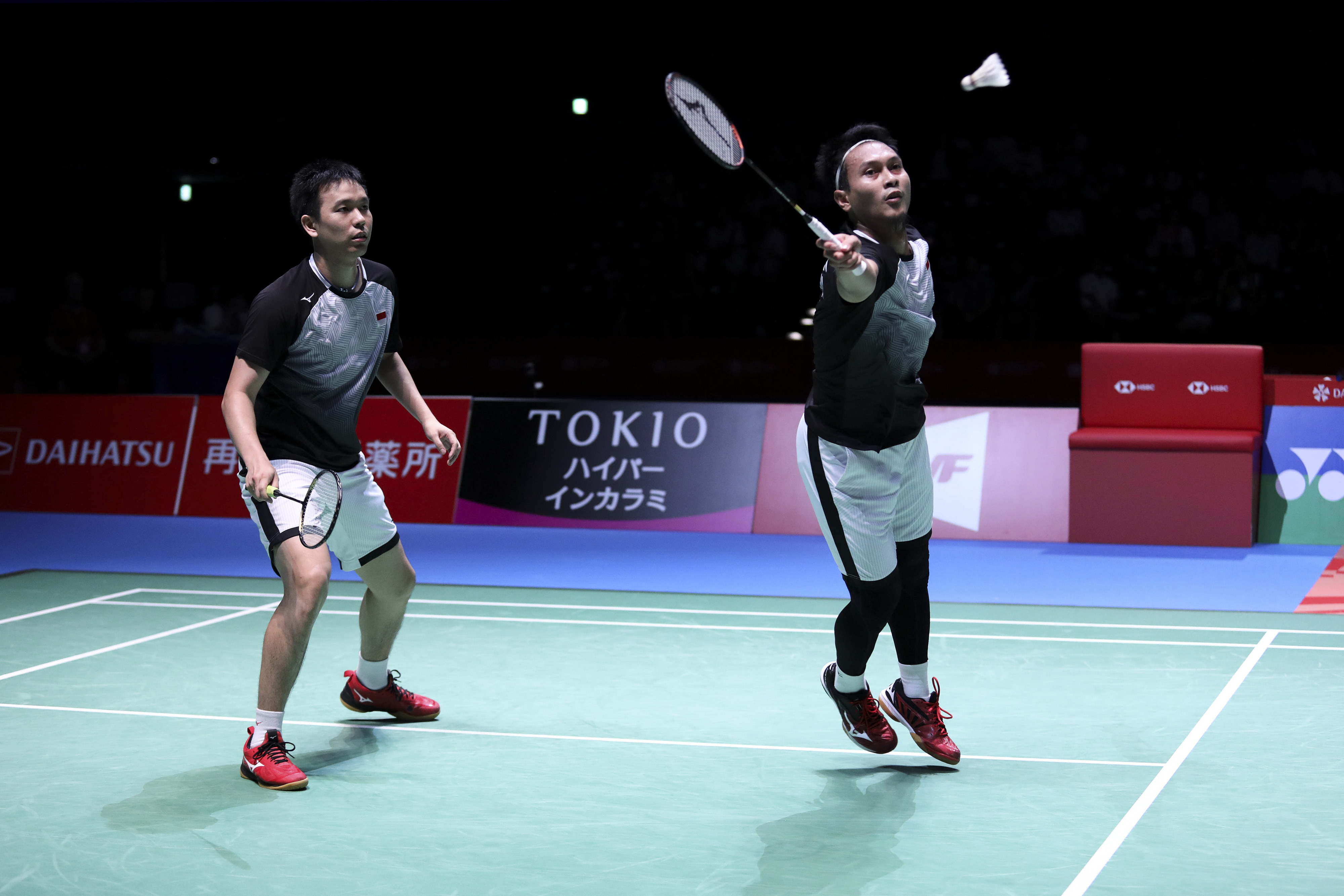Ganda putra Indonesia Mohammad Ahsan/Hendra Setiawan