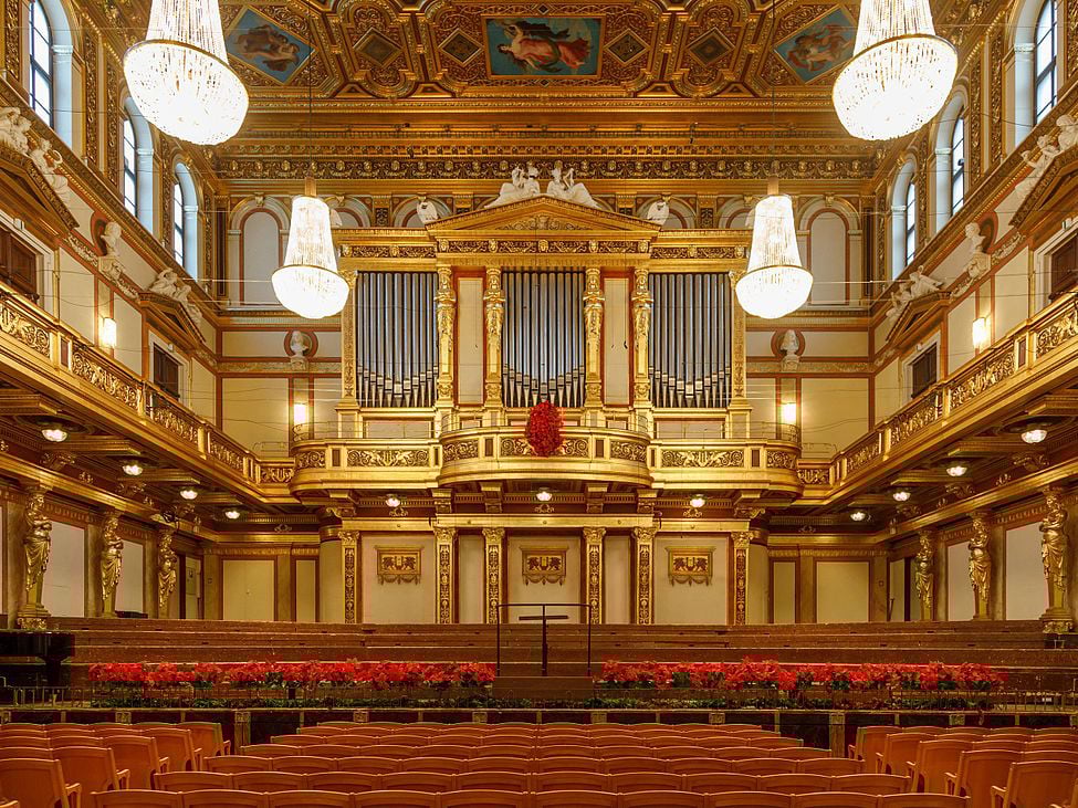 Gedung Wiener Musikverein disebut-sebut sebagai salah satu concert hall terbaik dunia. 