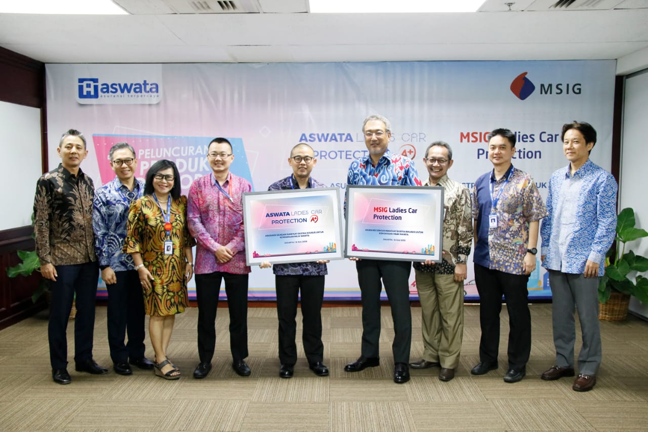 MSIG Indonesia meluncurkan asuransi mobil  untuk wanita pertama di Indonesia