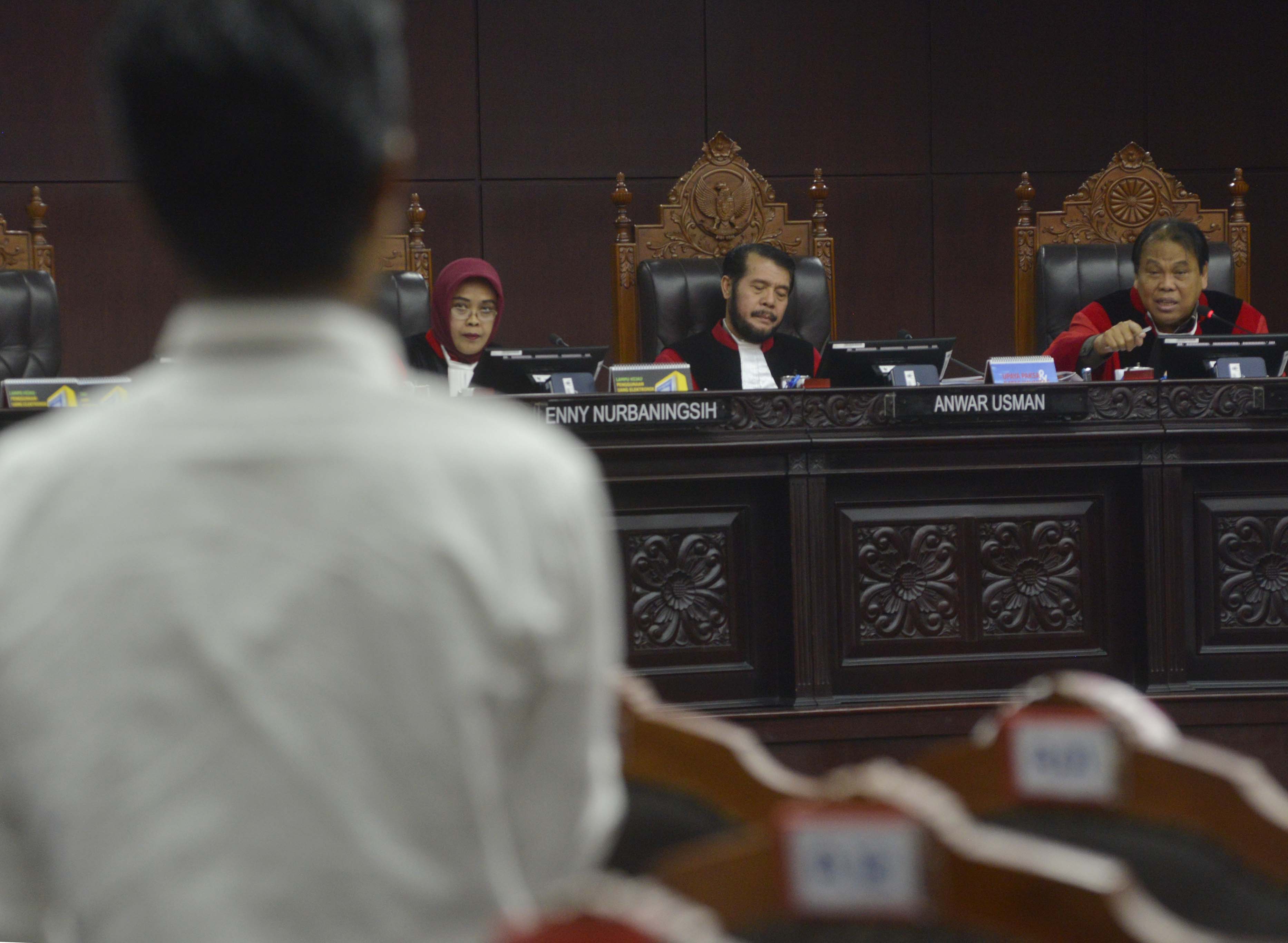 Arief Hidayat (kanan)