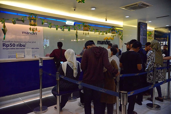 Layanan perbankan di Bank Mandiri