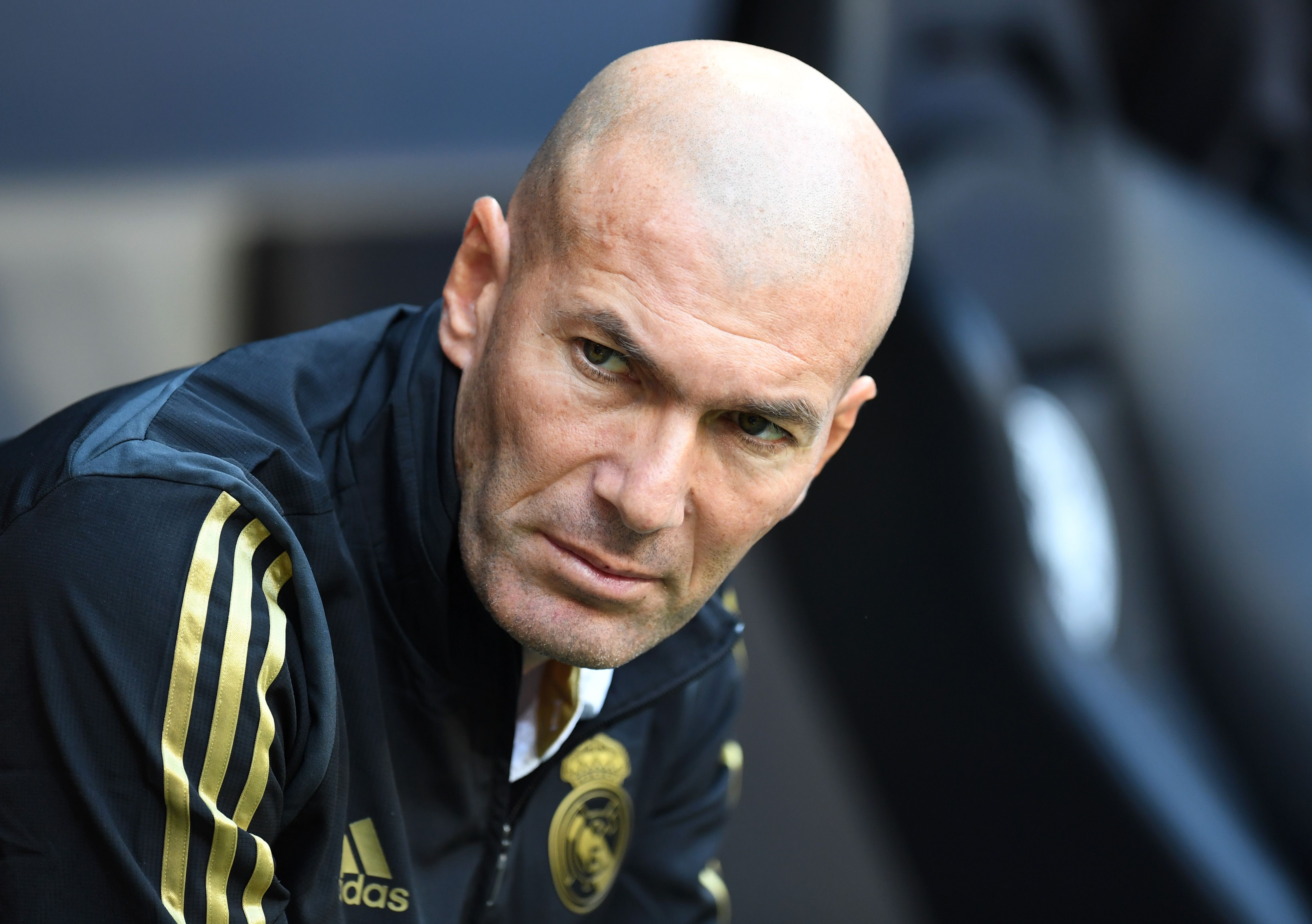 Pelatih Real Madrid asal Perancis Zinedine Zidane