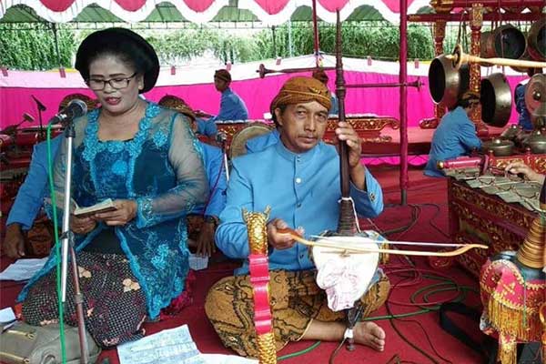 Ilustrasi -- Festival karawitan dan lomba sinden di Klaten, 28-29 November 2018.
