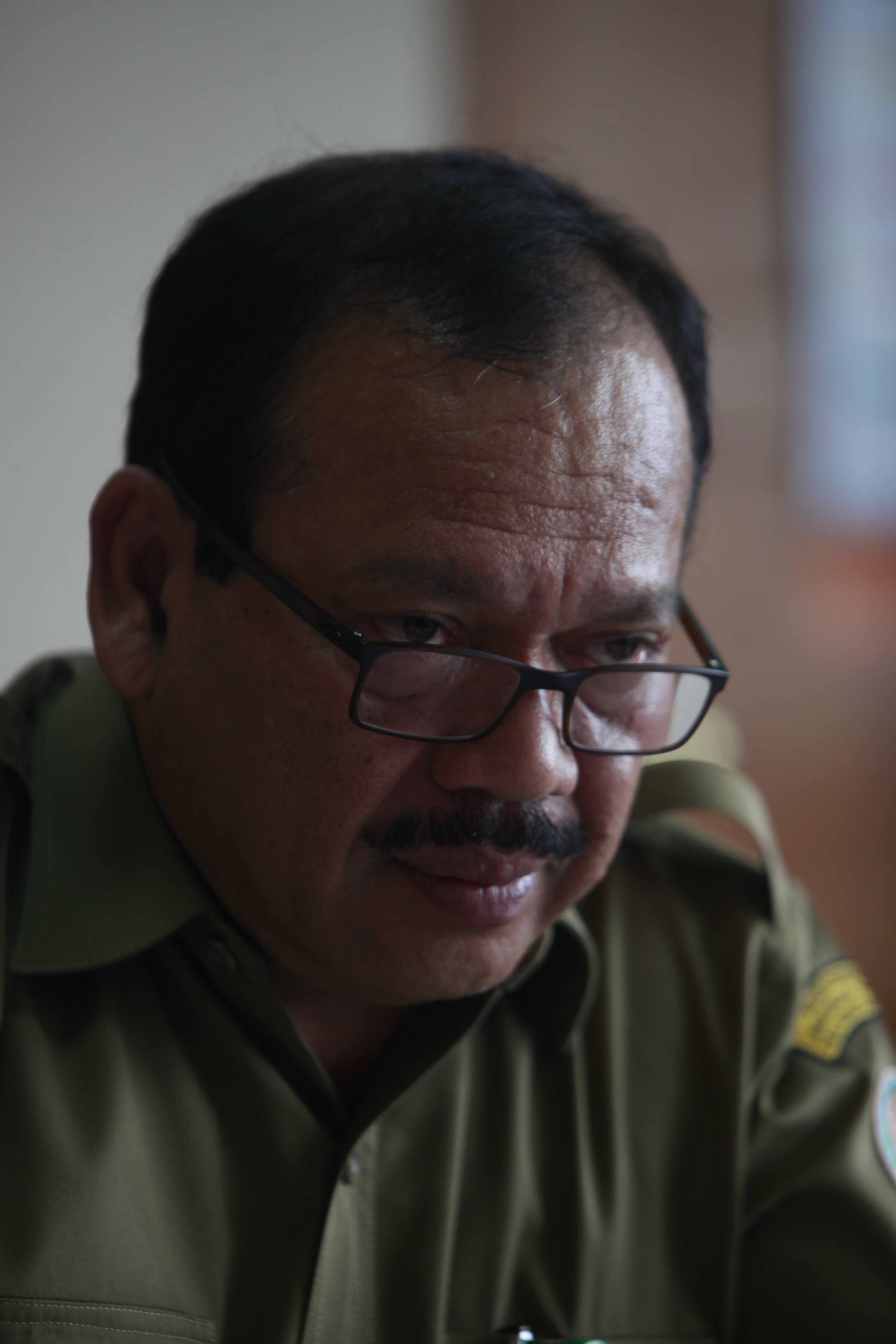 Plt Direktur Pengendalian Kebakaran Hutan dan Lahan KLHK Raffles B Panjaitan