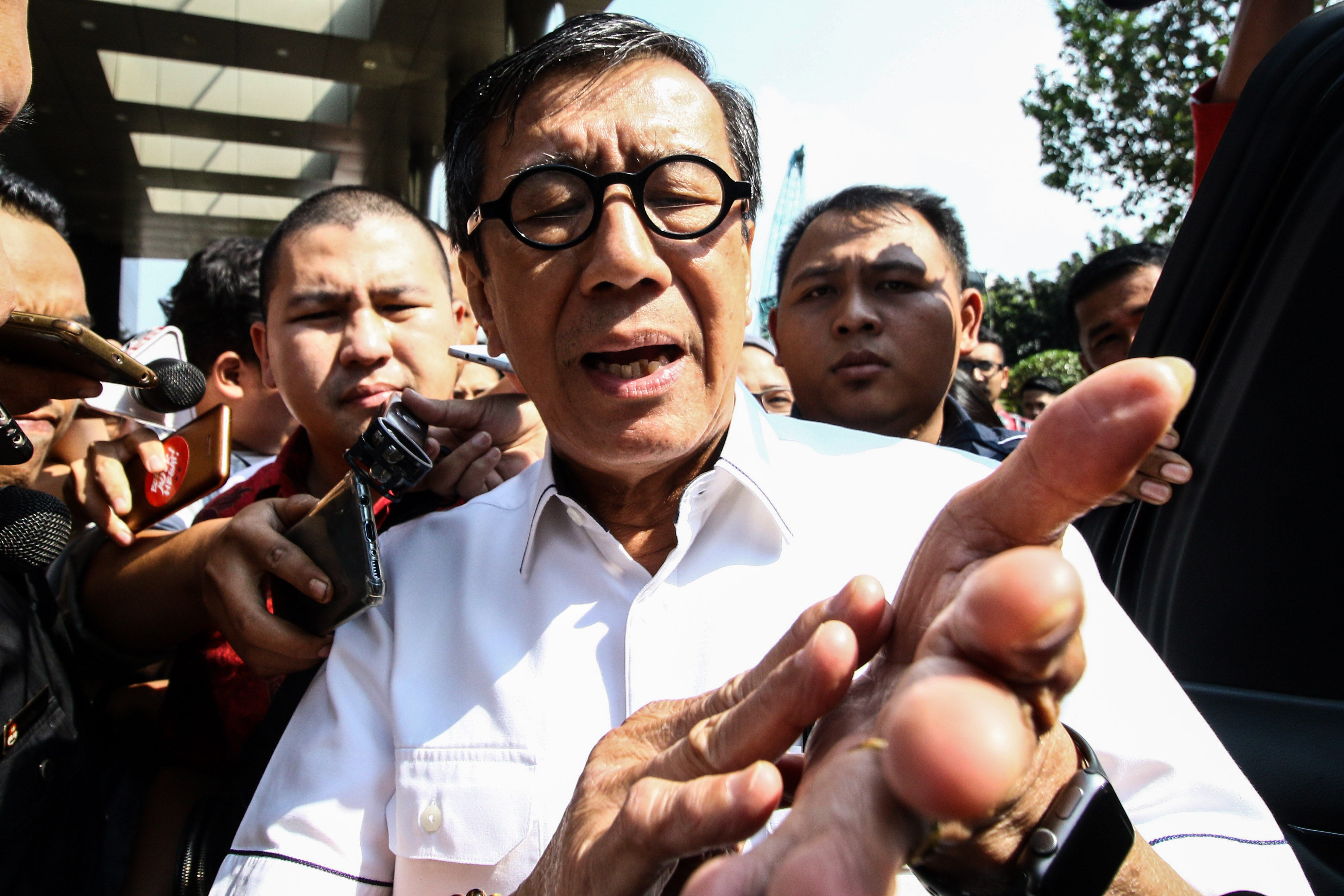  Menteri Hukum dan HAM Yasonna H Laoly 