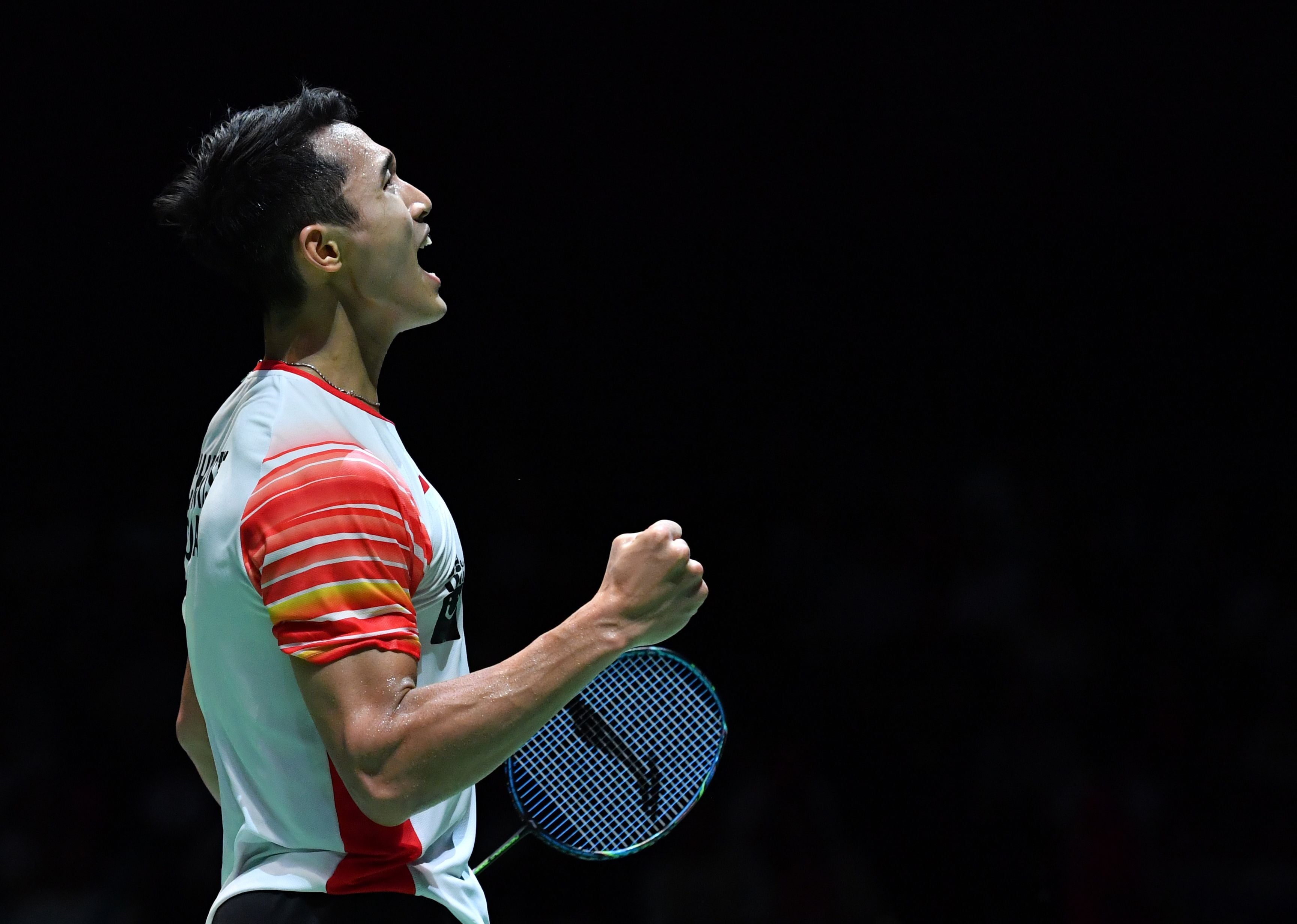 Pemian  tunggal putra Indonesia Jonatan Christie mengungkapkan rasa bahagianya setelah mengalahkan Jo O Jorgensen. 