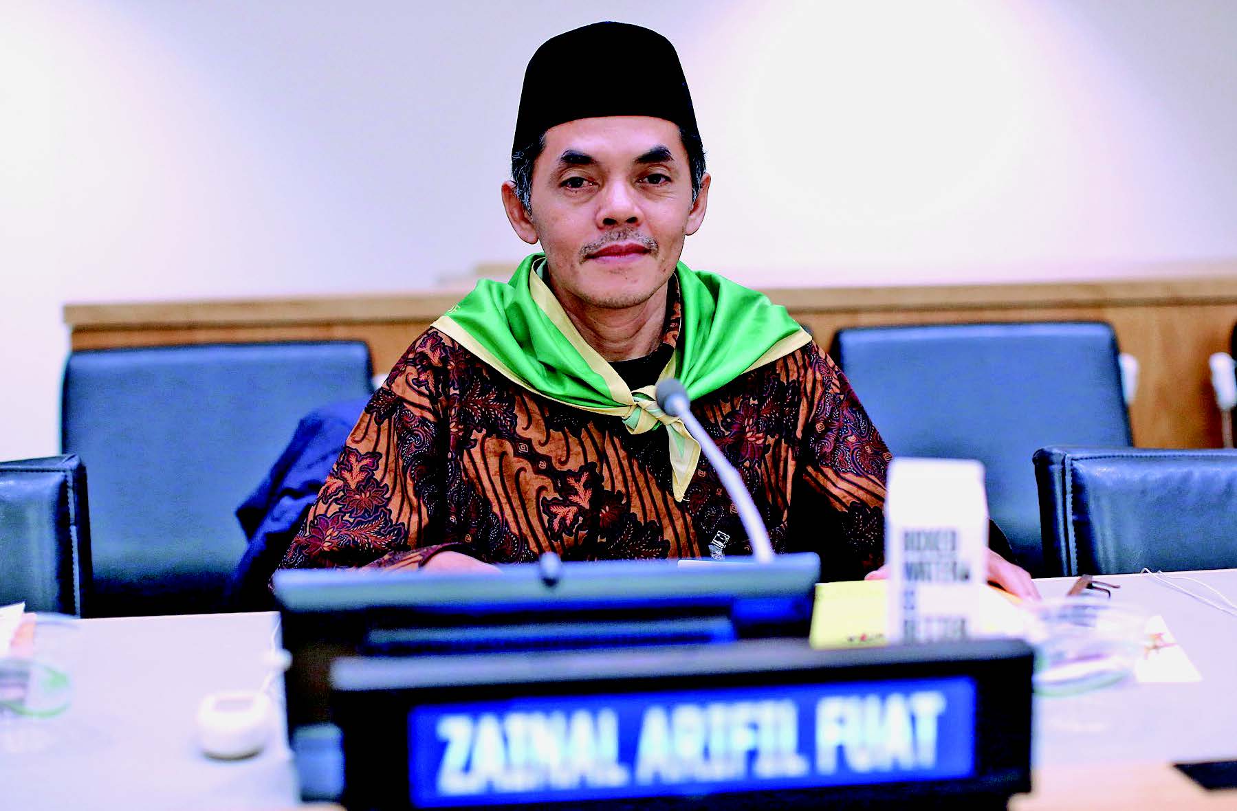 Ketua Departemen Luar Negeri Serikat Petani Indonesia (SPI), Zainal Arifin Fuad