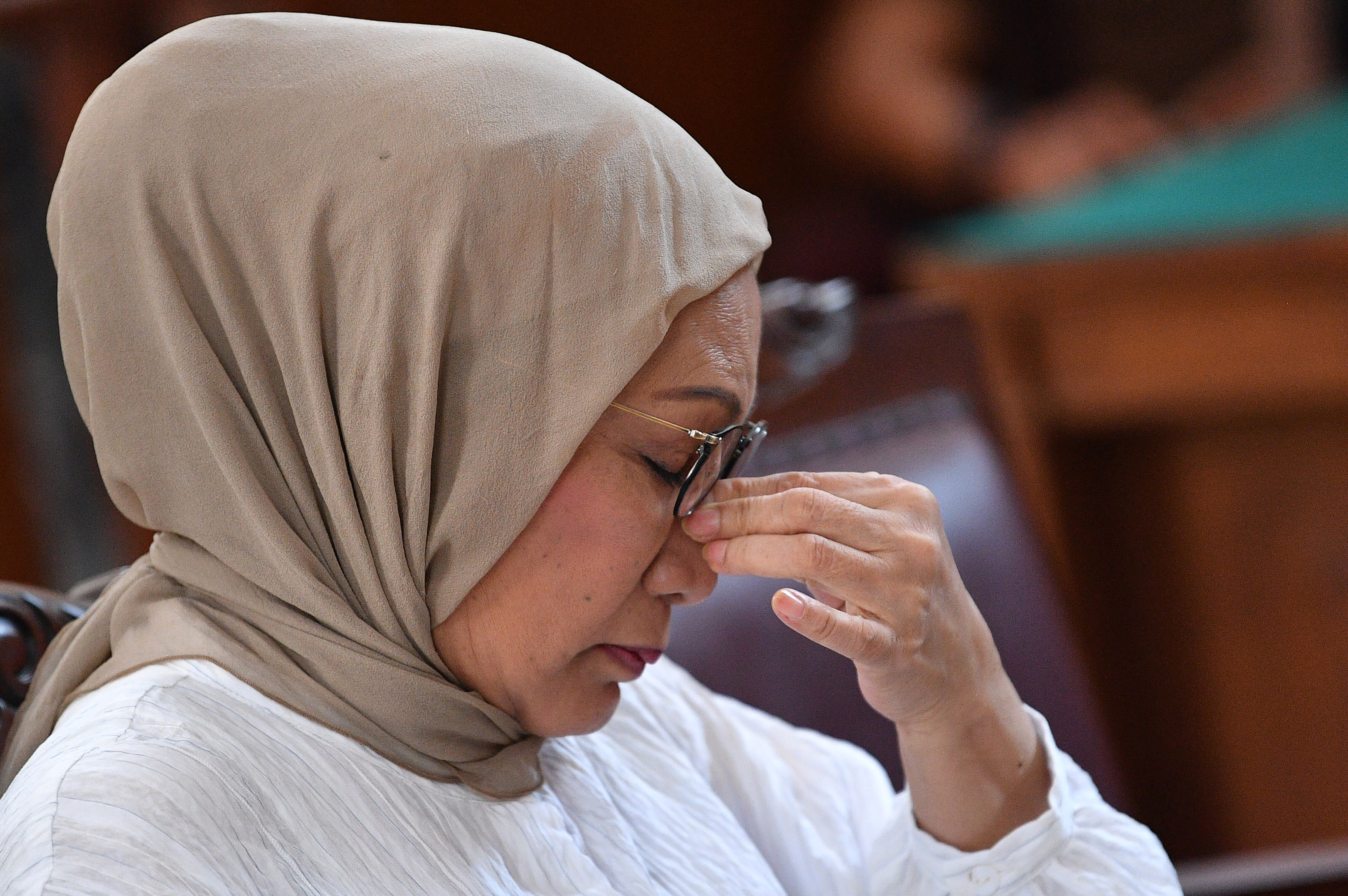 Terdakwa kasus dugaan penyebaran berita bohong atau hoaks Ratna Sarumpaet.