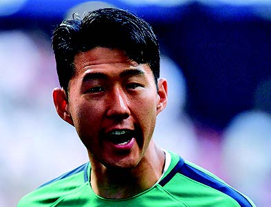  Pemain asal Korea SelatanSon Heung-min yang kini merumput di Tottenham Hotspur
