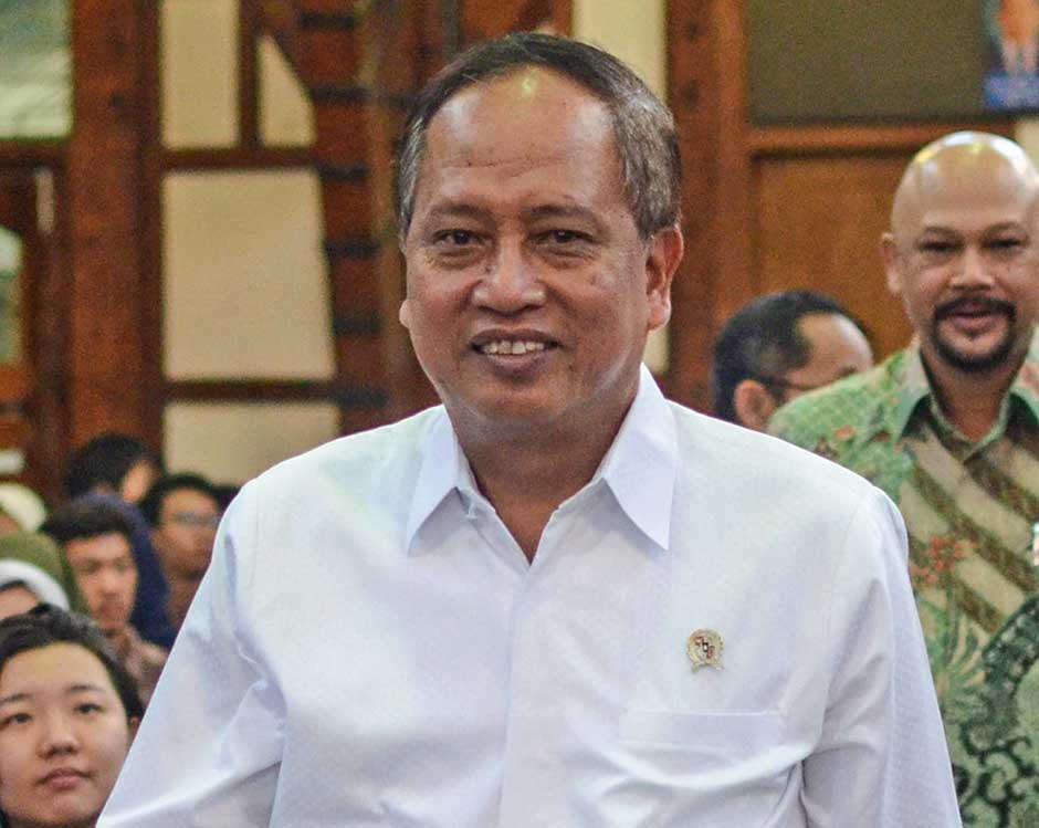 Menristekdikti Mohamad Nasir.