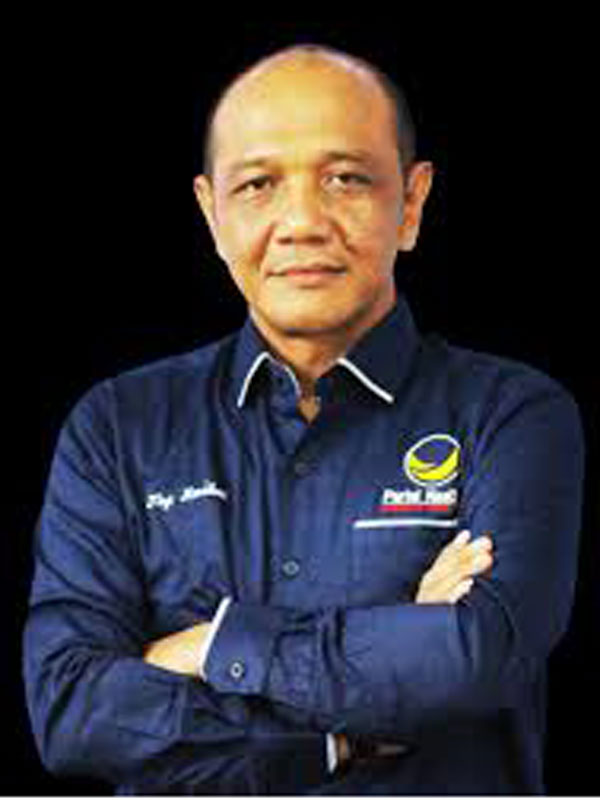 Caleg Partai NasDem asal Aceh Taf Haikal.