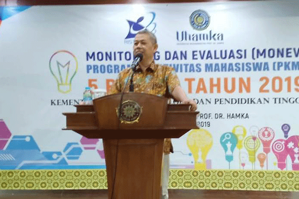 Rektor Uhamka, Prof Dr H Gunawan Suryoputro
