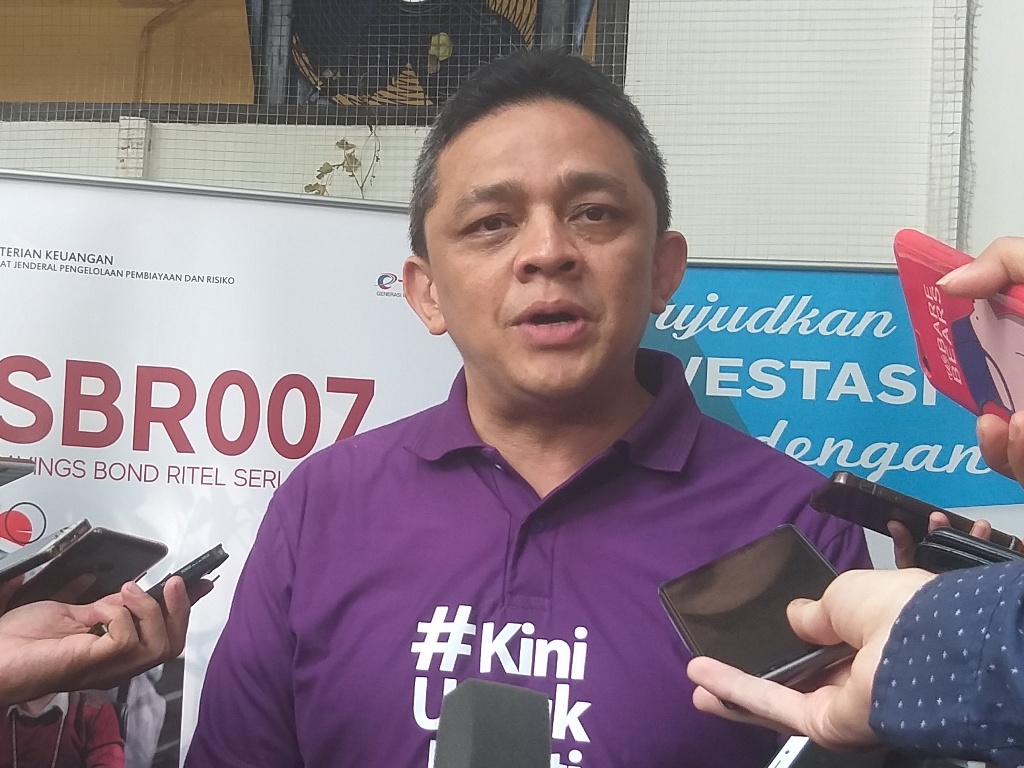 Direktur Jenderal Pengelolaan Pembiayaan dan Risiko Kementerian Keuangan Luky Afirman 