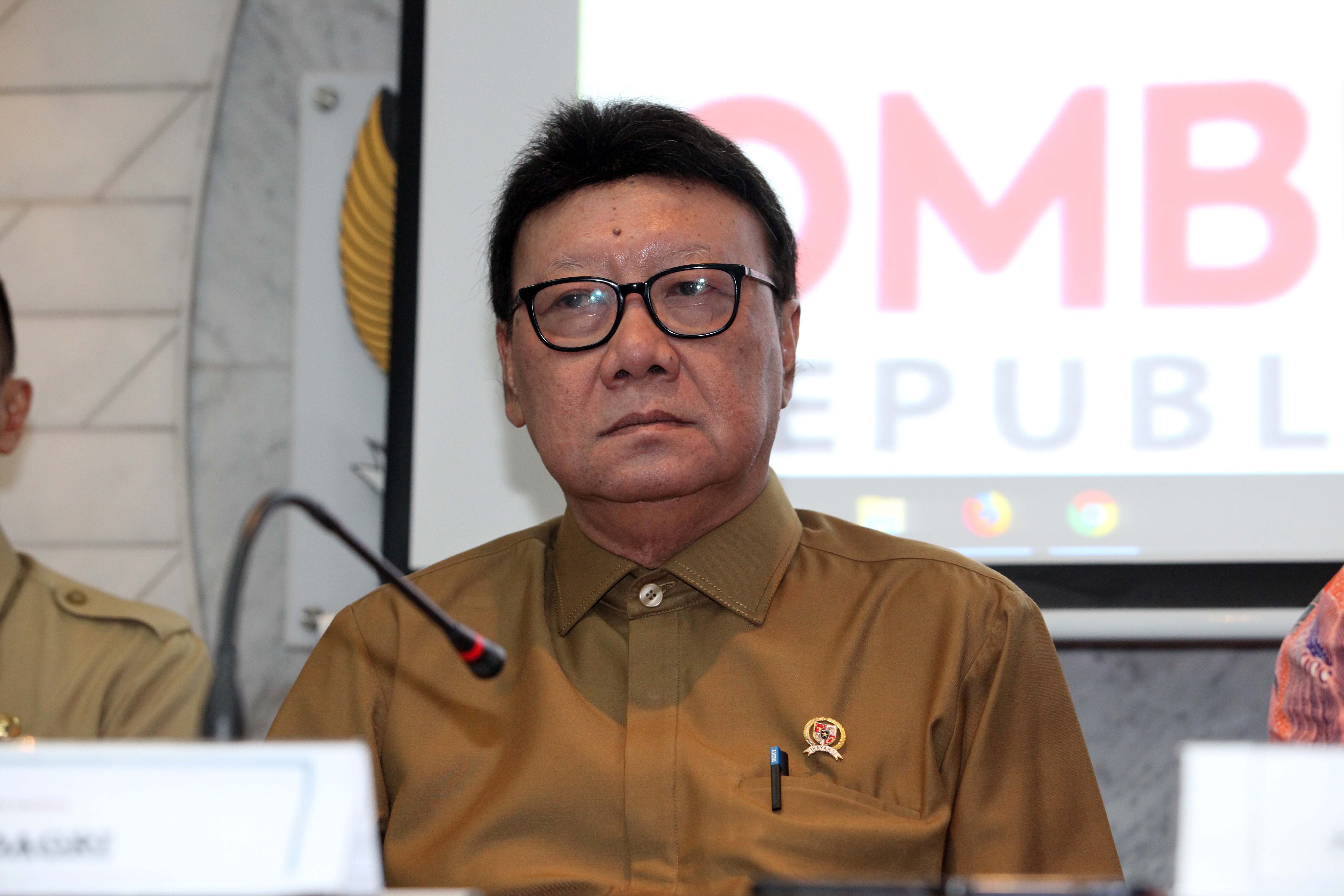 Menteri Dalam Negeri Tjahjo Kumolo