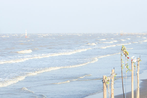 Laut yang terdampak tumpahan minyak Pertamina