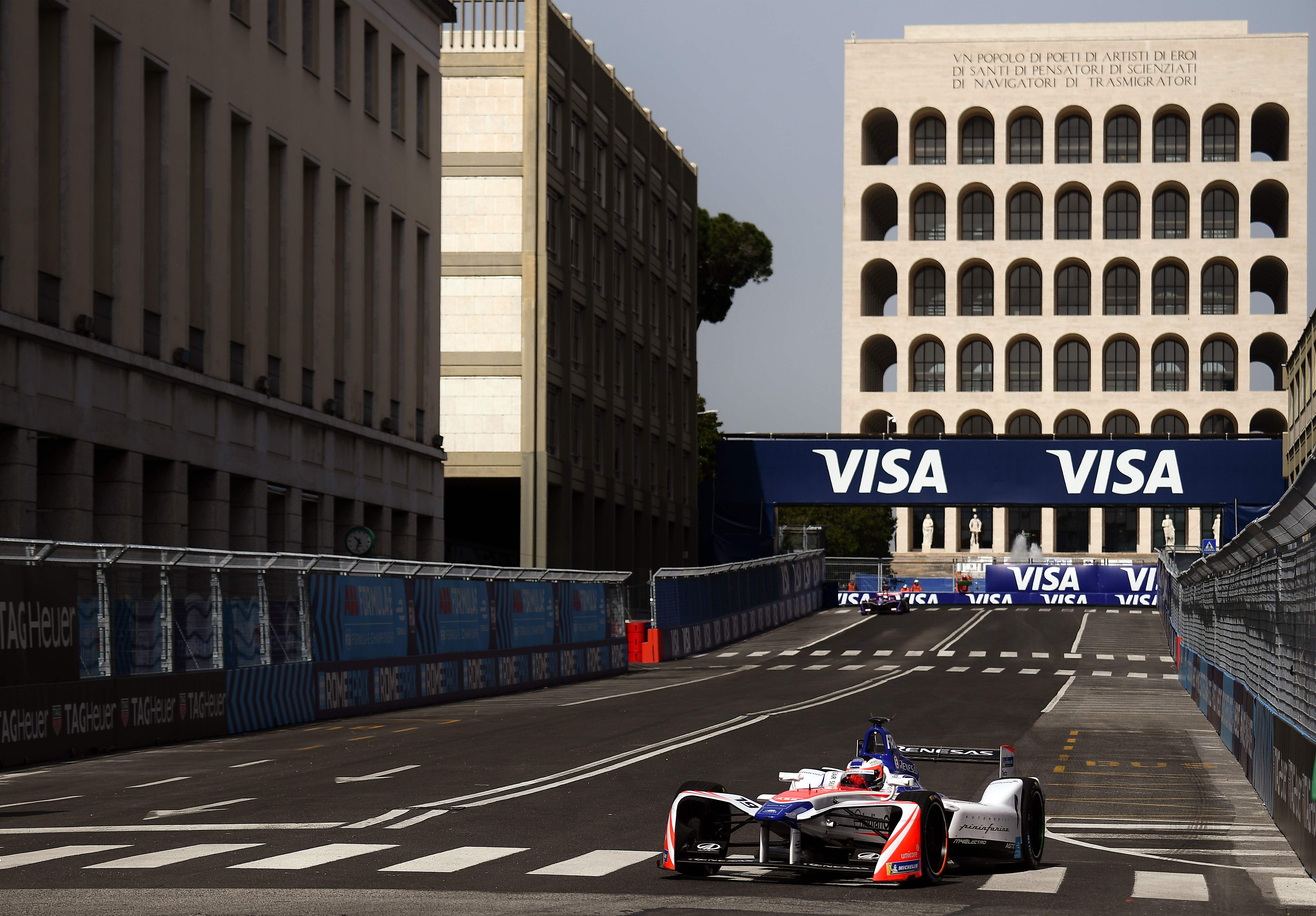 Balapan Formula E di Roma, Italia