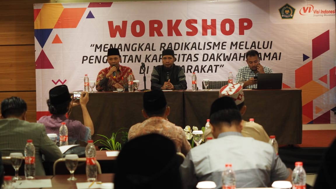 Workshop Lembaga Visi Indonesia-Kemenag di Sumedang