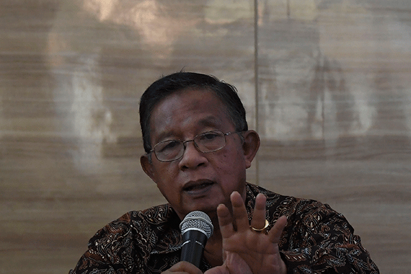 Menteri Koordinator Bidang Perekonomian Darmin Nasution