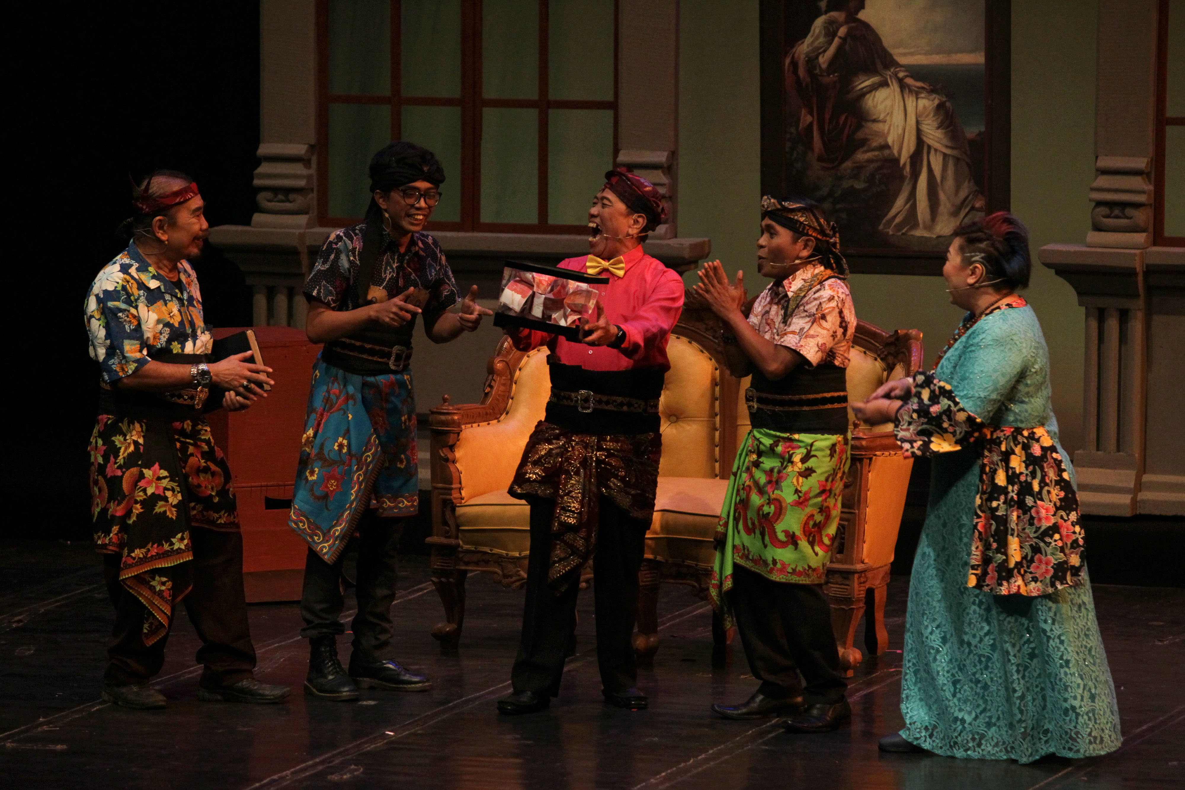 Pertunjukan drama musikal berjudul 