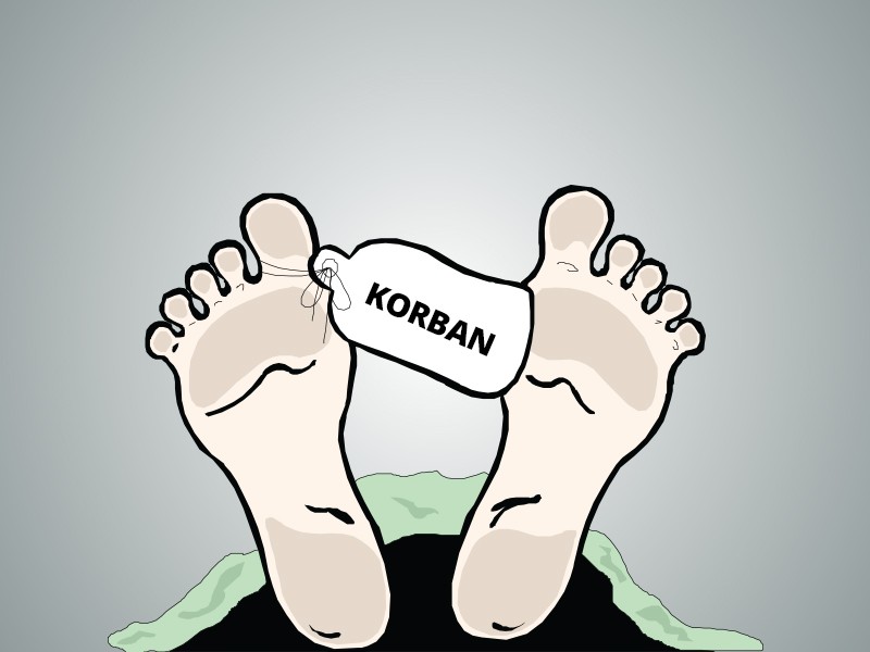 Ilustrasi kasus pembunuhan