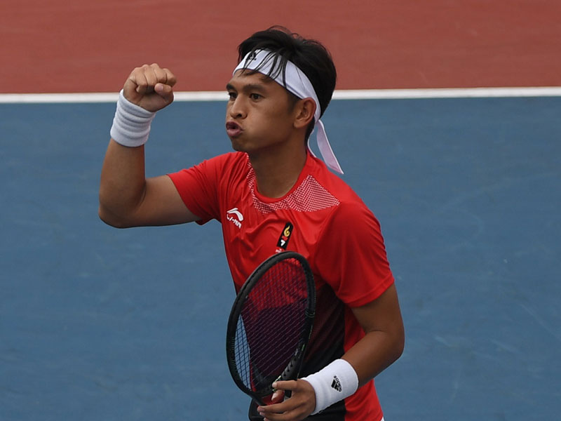 Petenis putra asal Indonesia Christopher Rungkat
