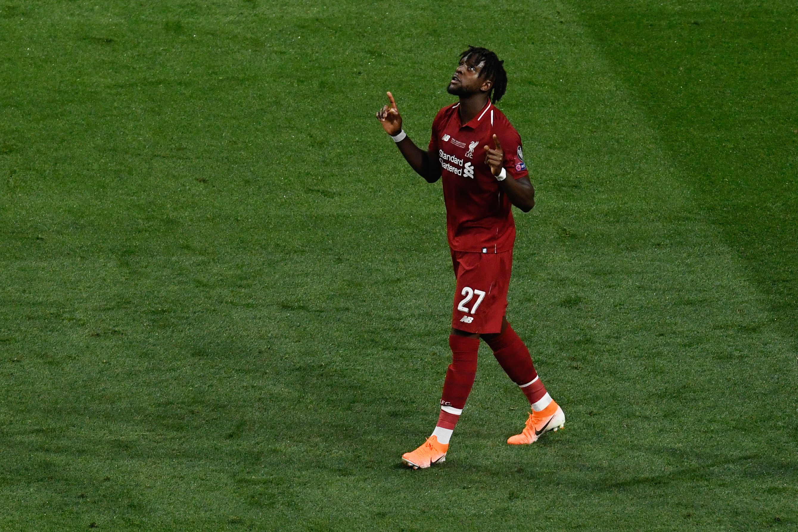 Striker Liverpool asal Belgia Divock Origi