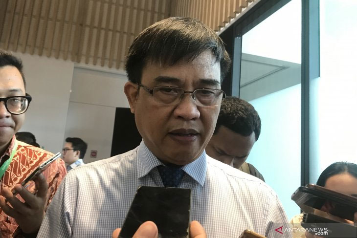 Direktur Pengaturan Perizinan dan Pengawasan Fintech Otoritas Jasa Keuangan (OJK), Hendrikus Passagi, ditemui usai peluncuran “Modal Toko” 