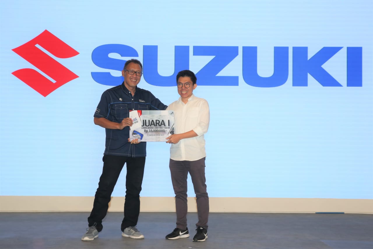 Pengumuman desain logo baru Halo Suzuki