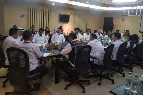 PIH dan Muassasah Bahas Teknis Pemberangkatan Jamaah Haji dari Madinah ke Makkah
