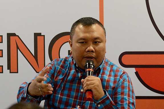 Pengamat komunikasi politik, Hendri Satrio, di Jakarta