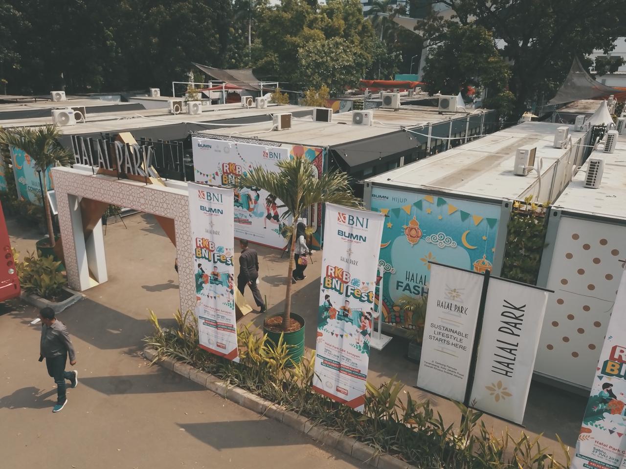 BNI Fest di Halal Park