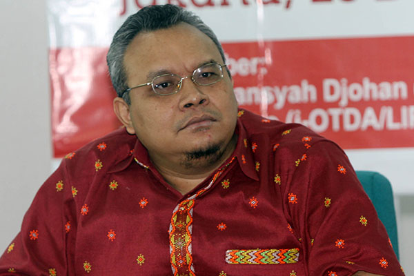 Direktur Eksekutif Komite Pemantauan Pelaksanaan Otonomi Daerah (KPPOD) Robert Endi Jaweng 