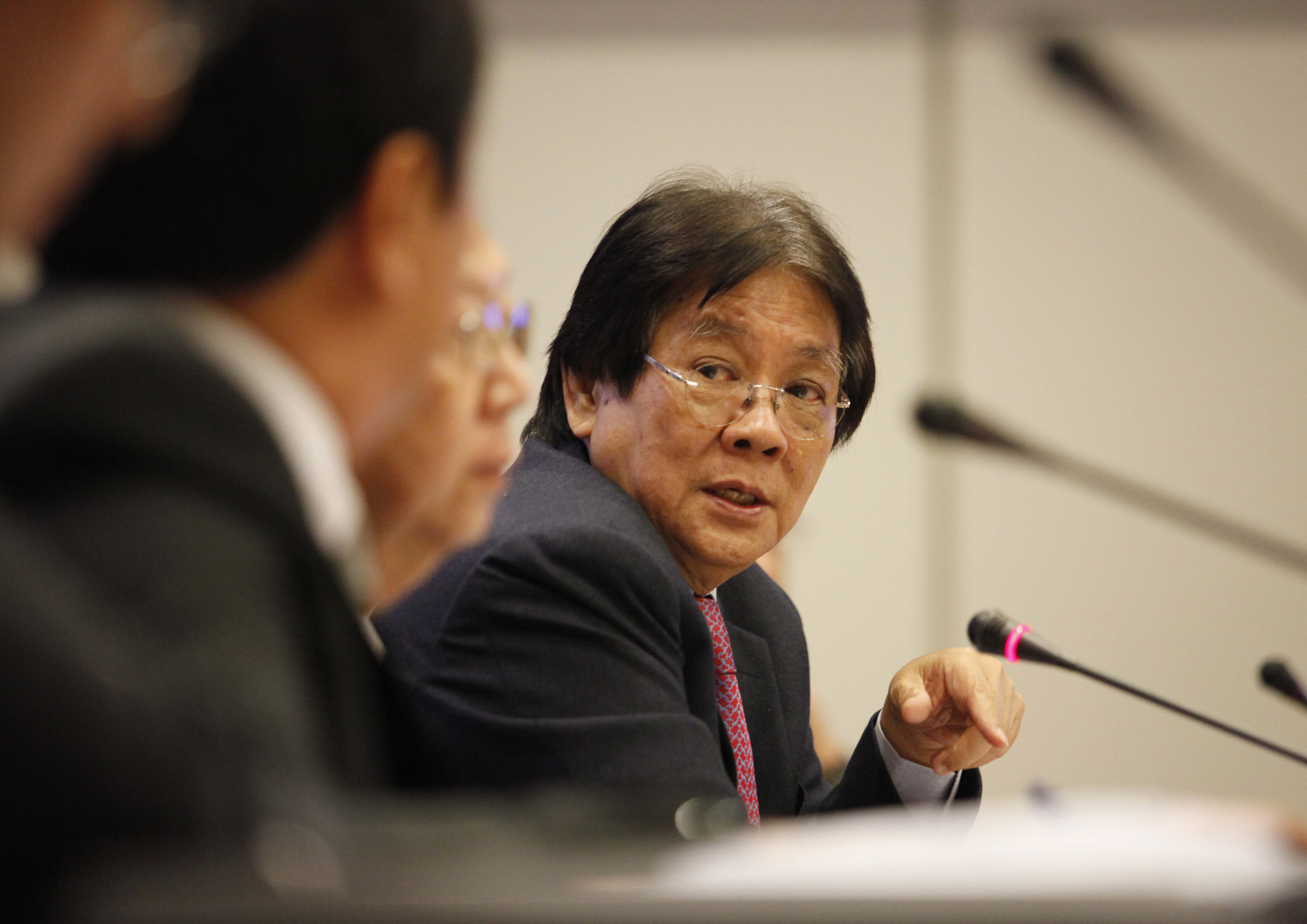  Direktur Utama sekaligus CEO PT Indofood Sukses Makmur Tbk Anthoni Salim didampingi jajaran direksi 