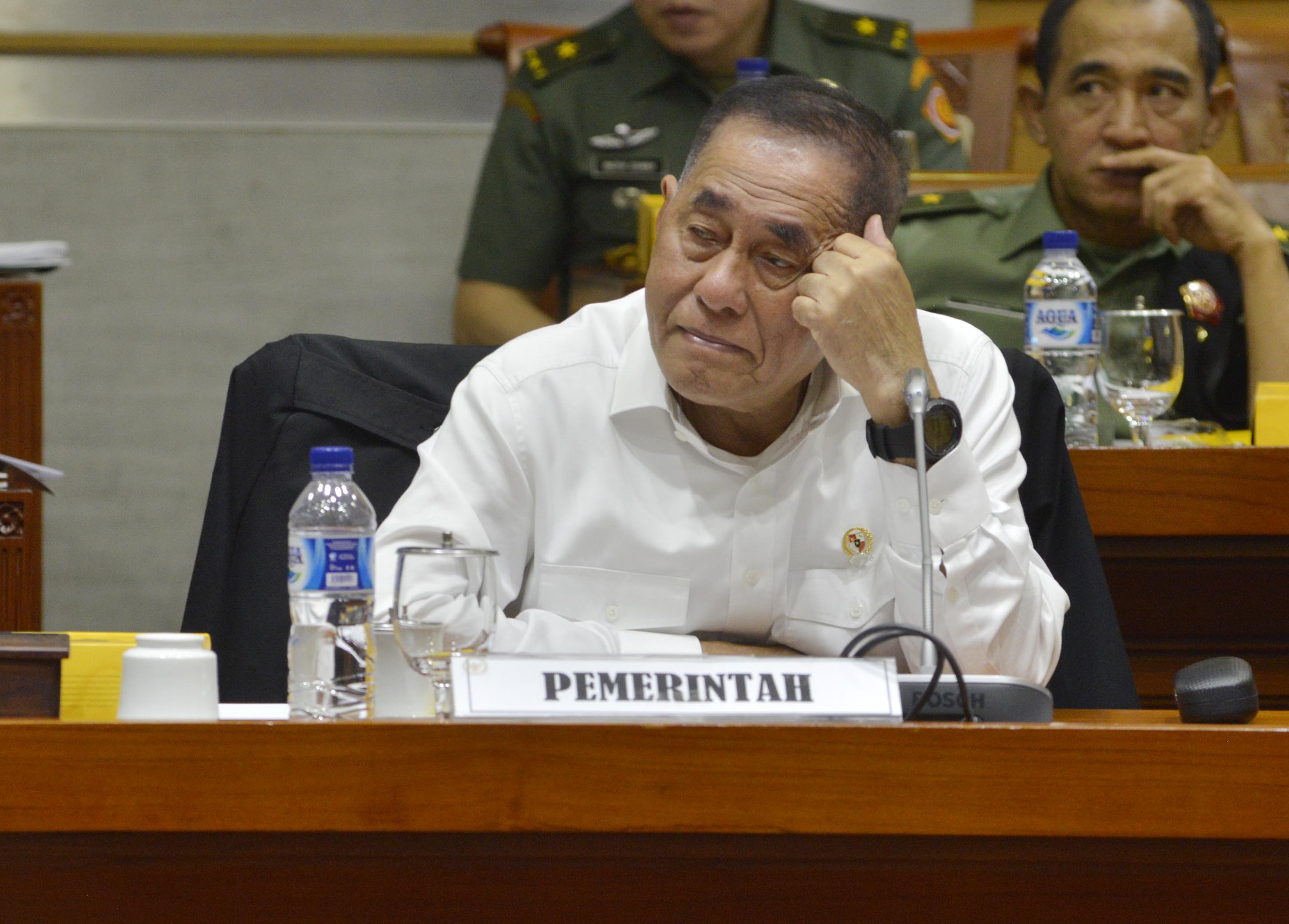  Menteri Pertahanan Ryamizard Ryacudu 