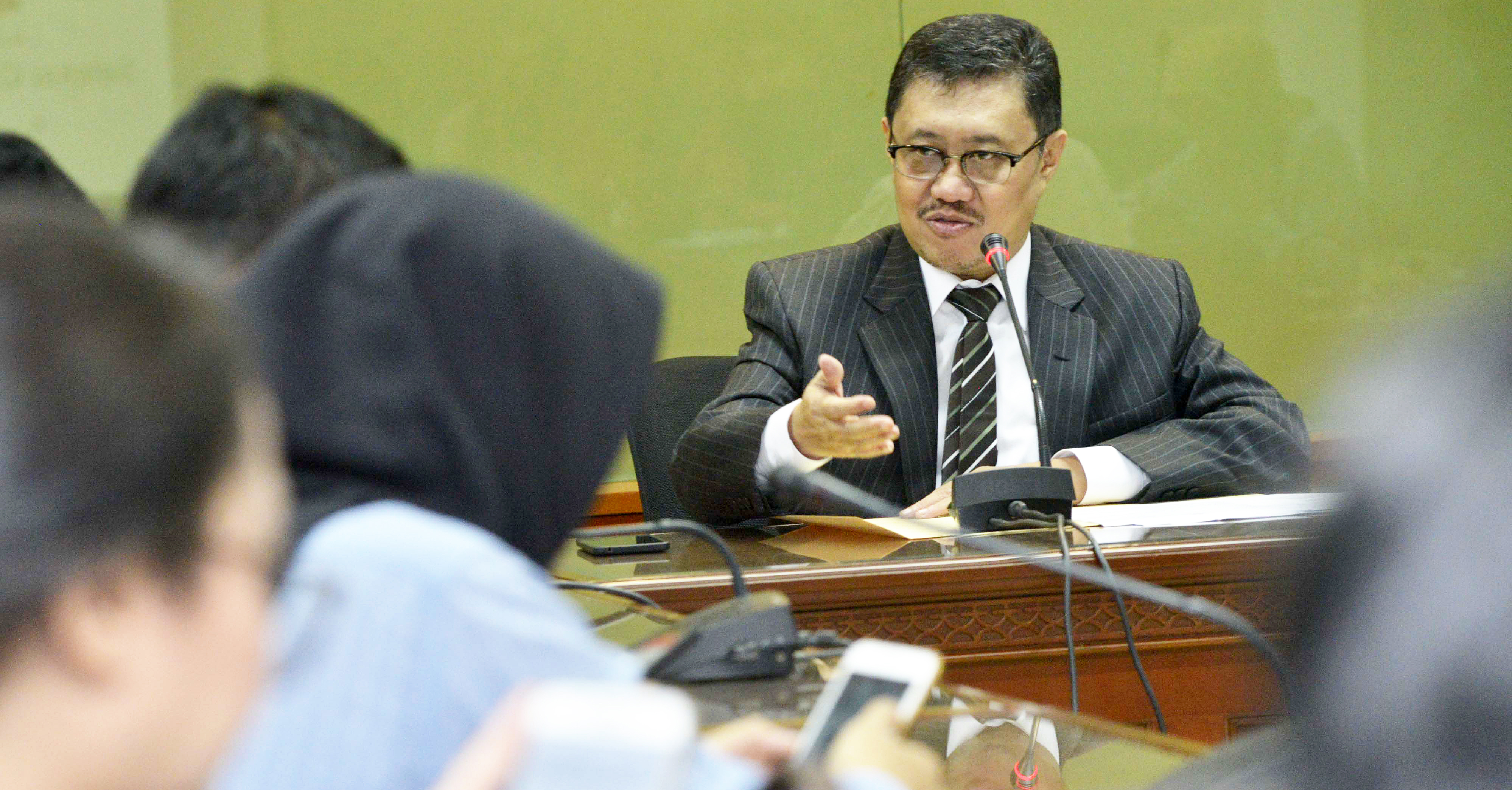  Ketua Bidang Rekrutmen Hakim Komisi Yudisial (KY) Aidul Fitriciada Azhari 