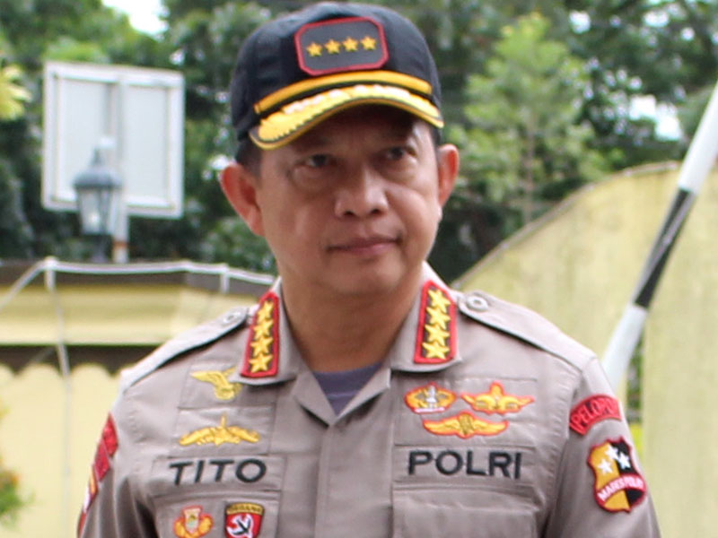 Kapolri Jenderal Polisi Tito Karnavian.