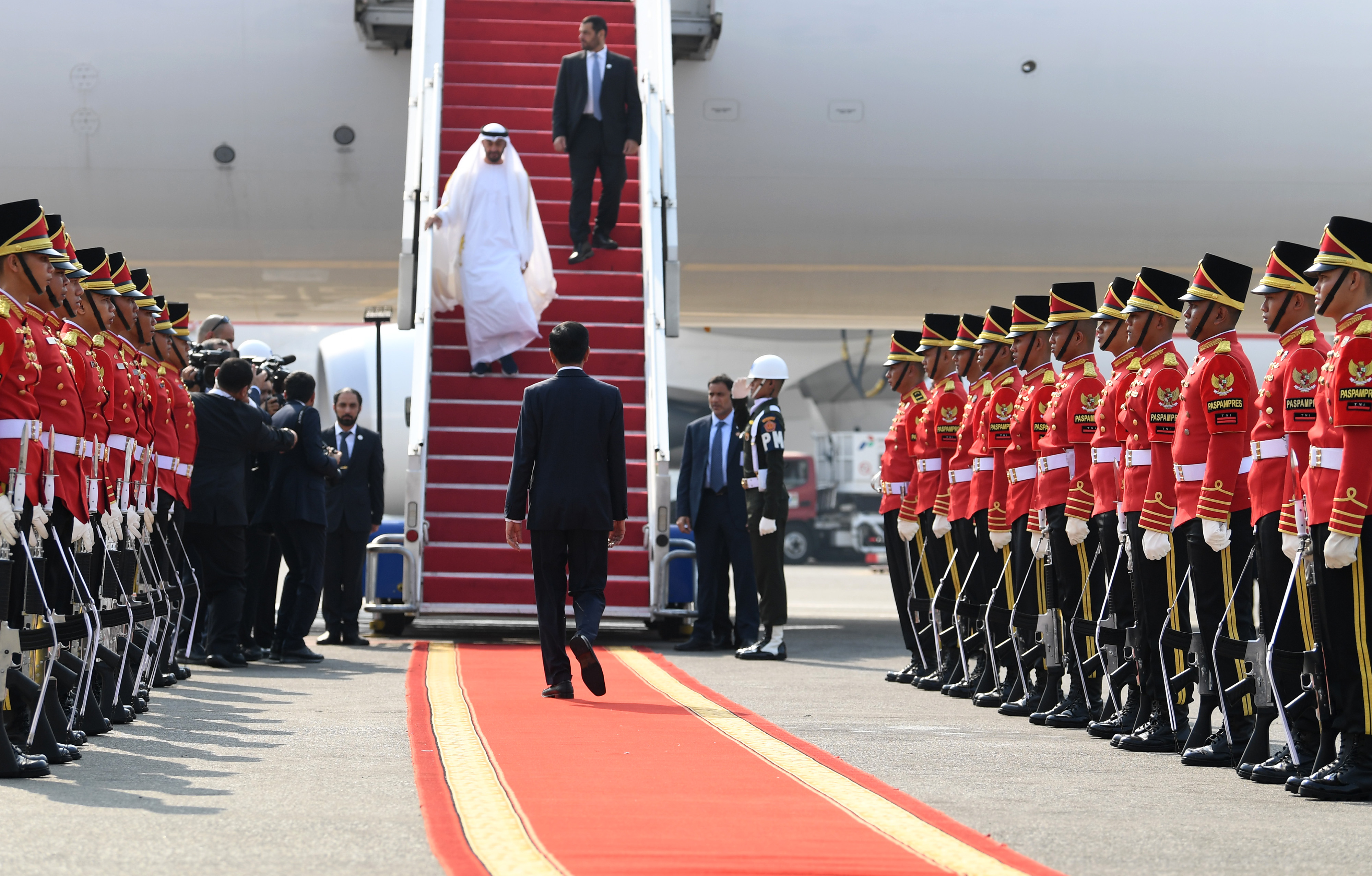 Menlu Sebut Kunjungan Putra Mahkota Abu Dhabi Bersejarah