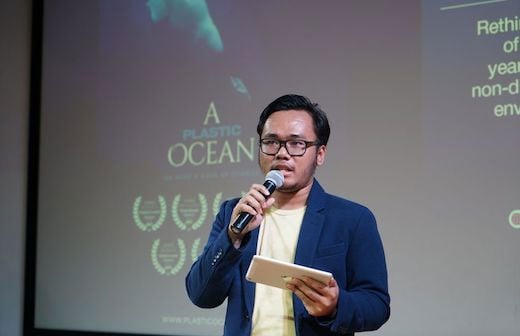 Koordinator Nasional Gerakan Indonesia Diet Kantong Plastik (GIDKP) Rahyang Nusantara