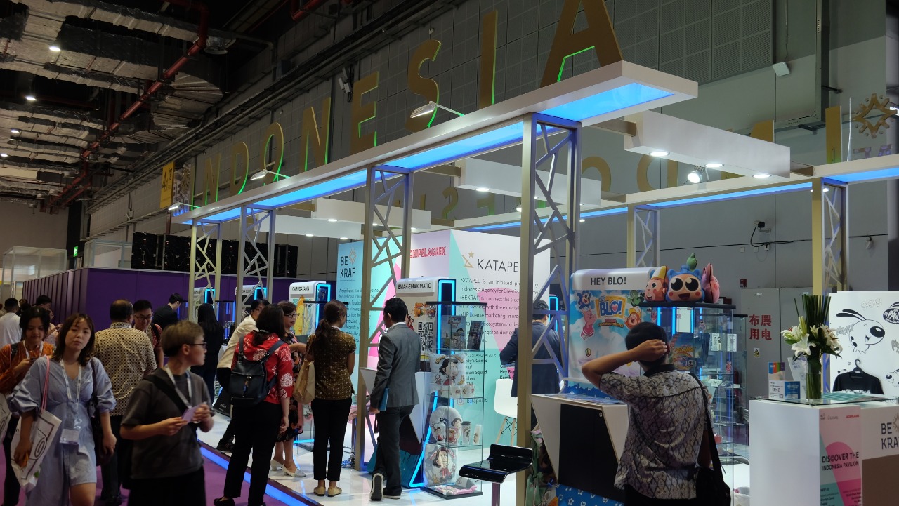 Gelaran Licensing Expo China 2019 di Kota Shanghai, Tiongkok, pada  24-26 Juli 2019.
