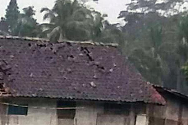 Hujan deras di Tasikmalaya