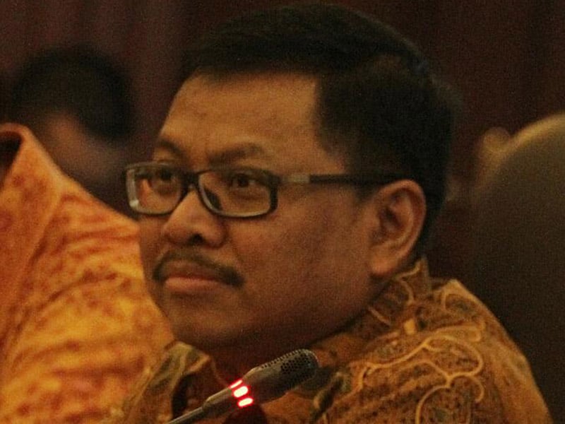 DEPUTI Bidang Pemantauan, Evaluasi, dan Pengendalian Pembangunan Kementerian PPN/Bappenas Taufik Hanafi 