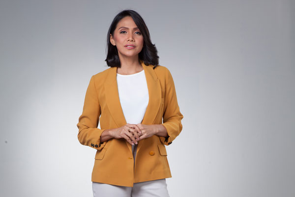  Pembaca berita Metro TV Andini W Effendi