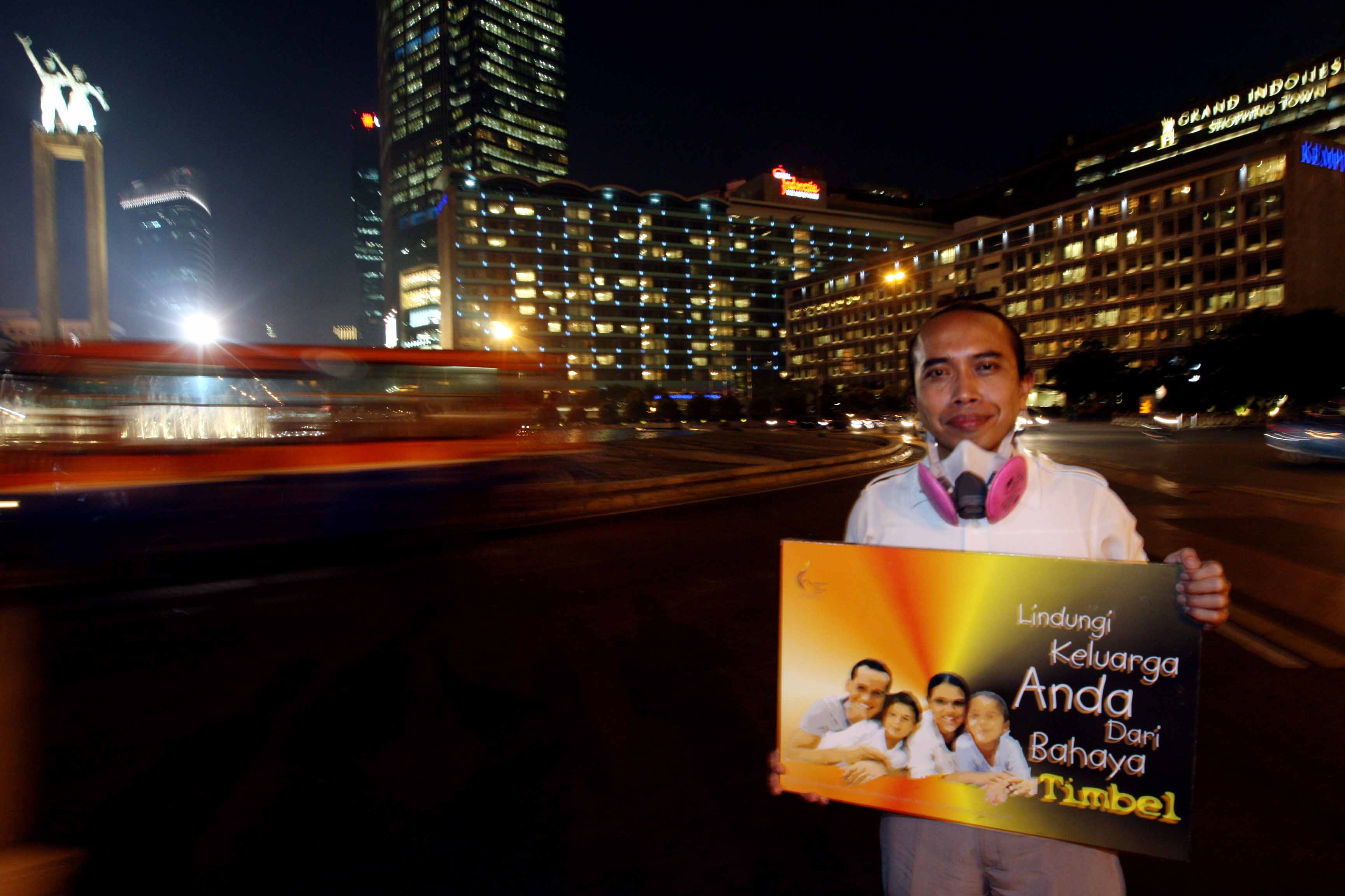 DIREKTUR Eksekutif Komite Penghapusan Bensin Bertimbal (KPBB) Ahmad Safrudin