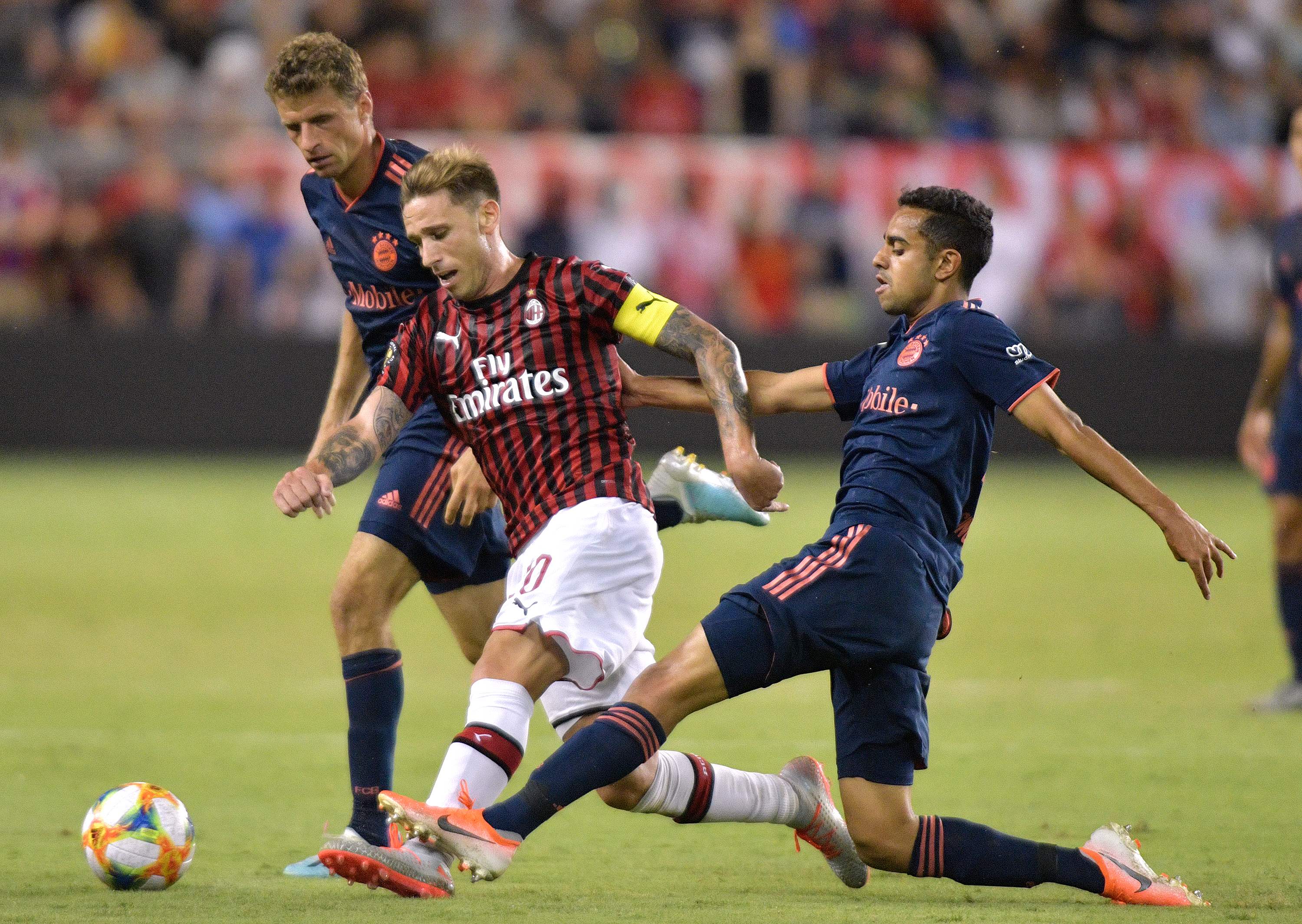 Laga International Champions Cup antara AC Milan dan Bayern Muenchen