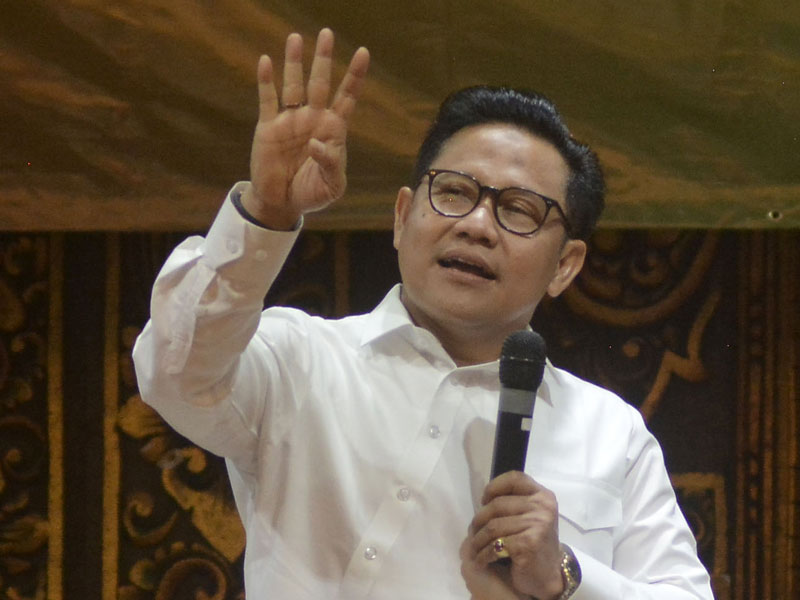 Ketua Umum Partai Kebangkitan Bangsa (PKB) Muhaimin Iskandar.