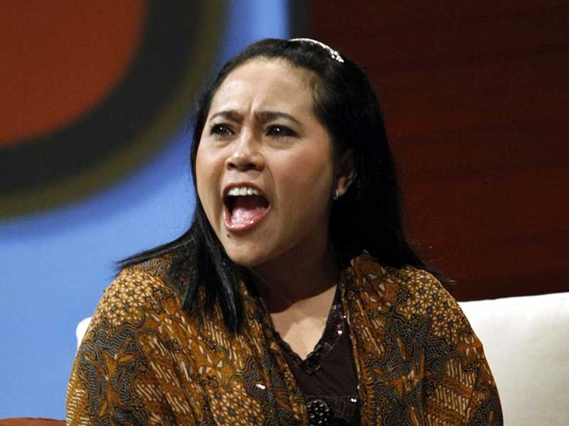 Komedian Srimulat Tri Retno Prayudati atau populer dengan nama panggung Nunung 