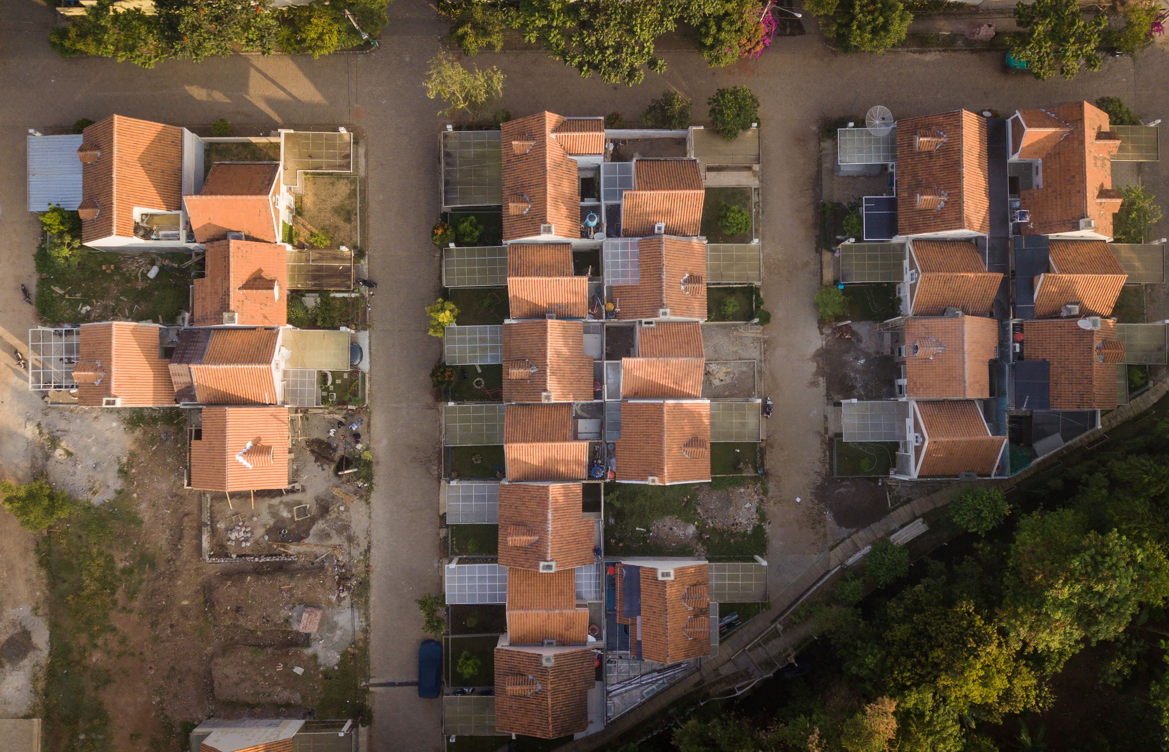 Perumahan di Cinunuk, Kabupaten Bandung, Jawa Barat.