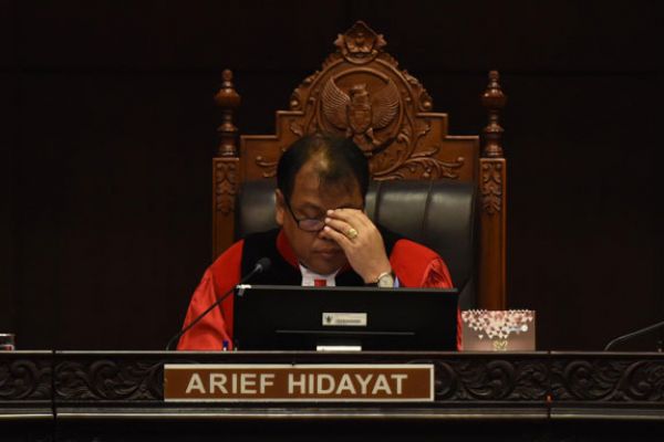 Hakim Mahkamah Konstitusi (MK), Arief Hidayat.