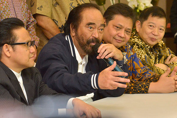 Ketua umum Partai Nasdem Surya Paloh 